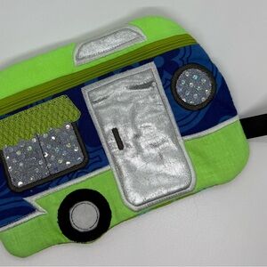 Green and Blue Camper Pouch 12 Man Super Bowl Champions
